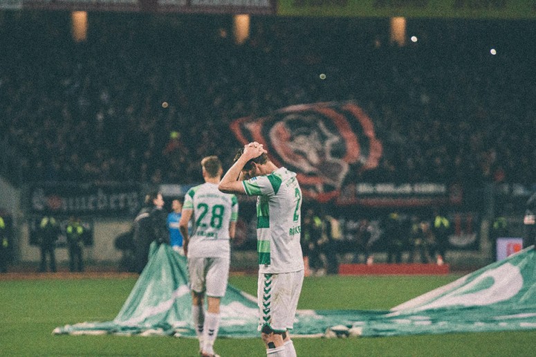 Derbyniederlage. (Quelle: spvgg-fuerth.com)